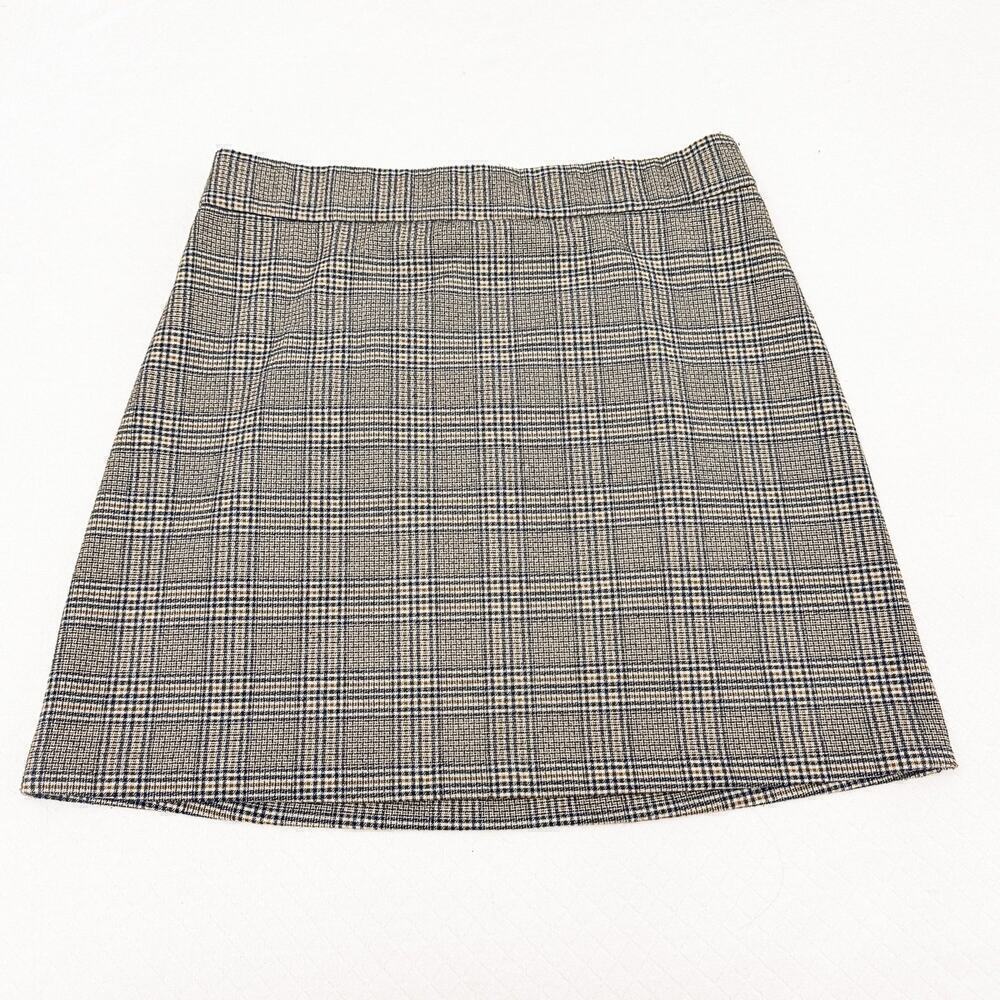 Maison D'Amelie Paris Plaid Pencil Skirt Size 12